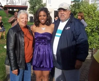 Ray and Elaine Young at a family celebration